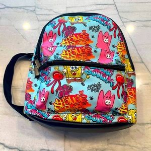 Spongebob backpack purse